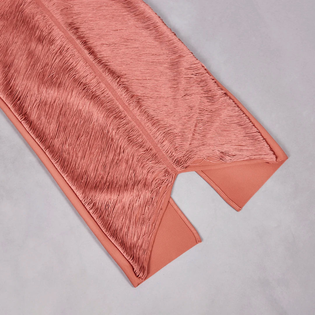 Celebrity Backless Halter Tassel cult gaia vibes