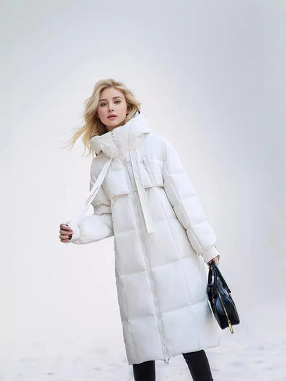 Women Parkas 2024 Autumn Winter Down Cotton Jackets Padded Thickened