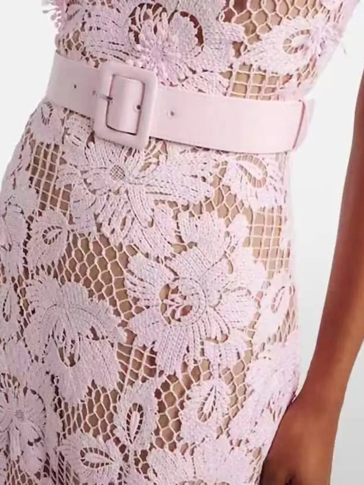 Lace Summer Self Portrait Dress