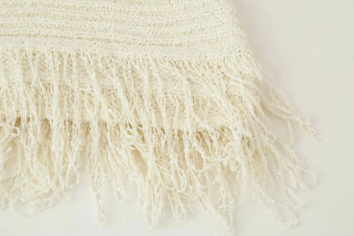 Summer Elegant Knitted Tassel Set