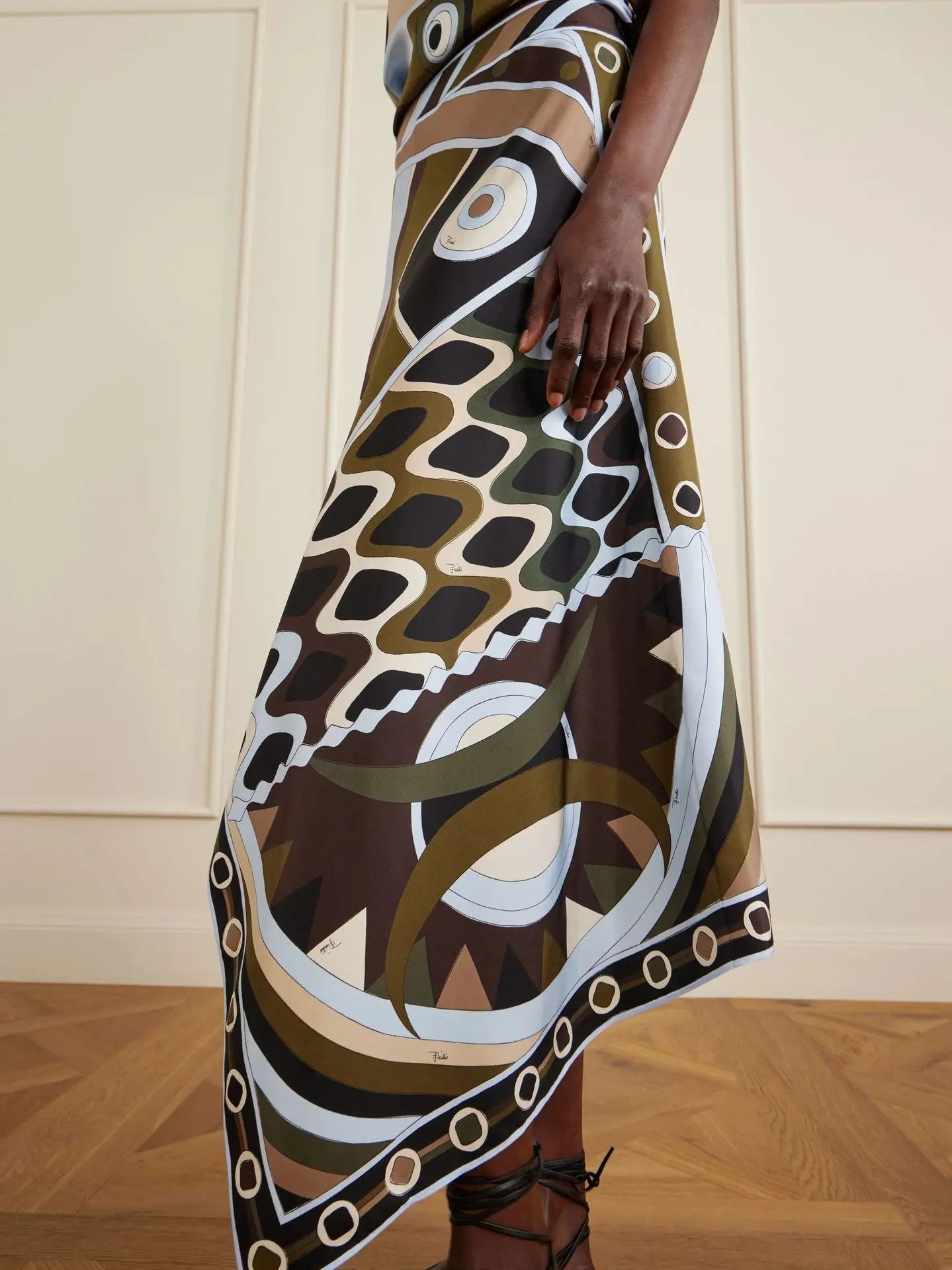 Brown Green Pucci Vibes
