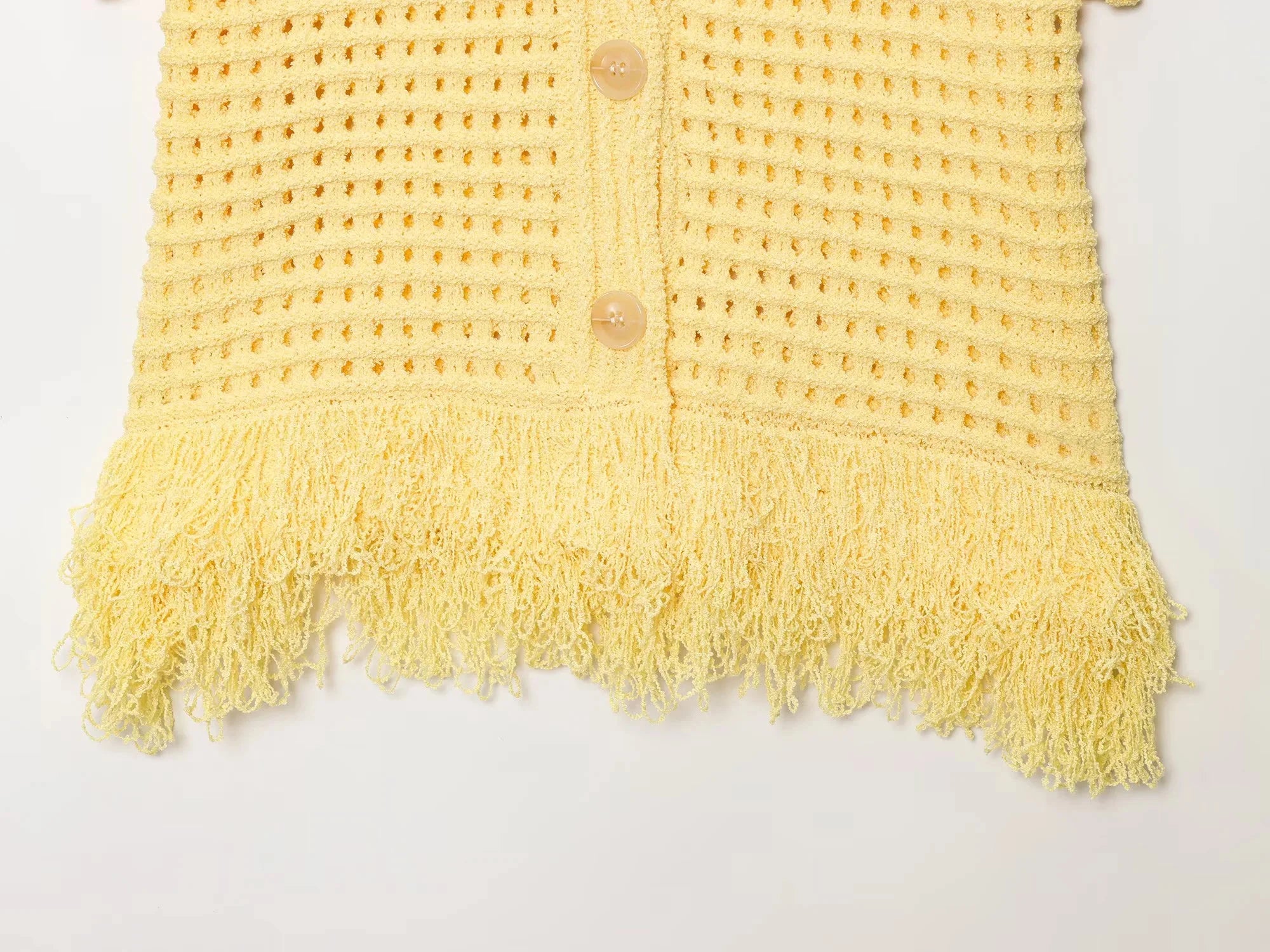 Summer Elegant Knitted Tassel Set