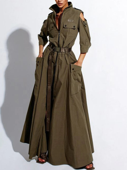 Boss Lady Stylish Outfit with Pockets