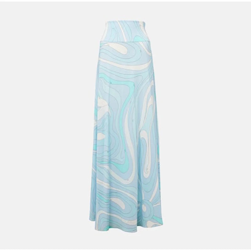 Marble Printed Skirt
