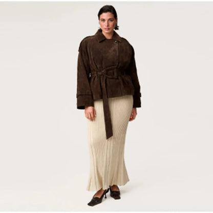 Trending Brown Suede Jacket