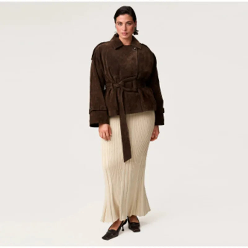 Trending Brown Suede Jacket