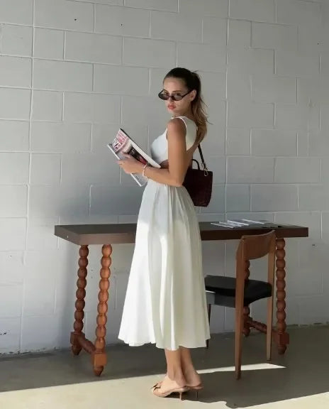 Long Midi Dresses - Shellss