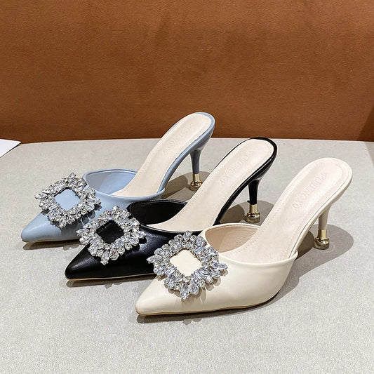 Rhinestoned Heels