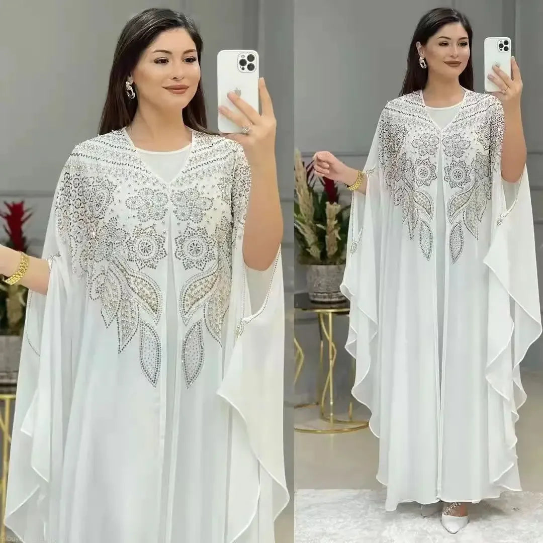 2 PCS Set Kaftan Dresses