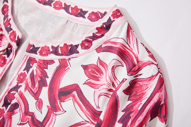 Vintage Red Blue Dolce Vibes