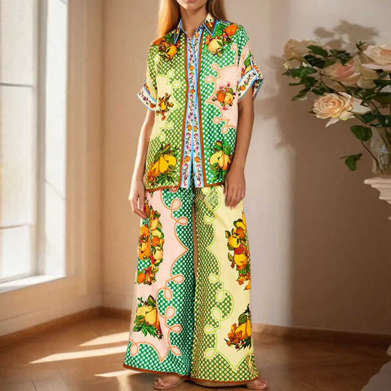 2 Piece Pant set - Top brand celebrity Co ord