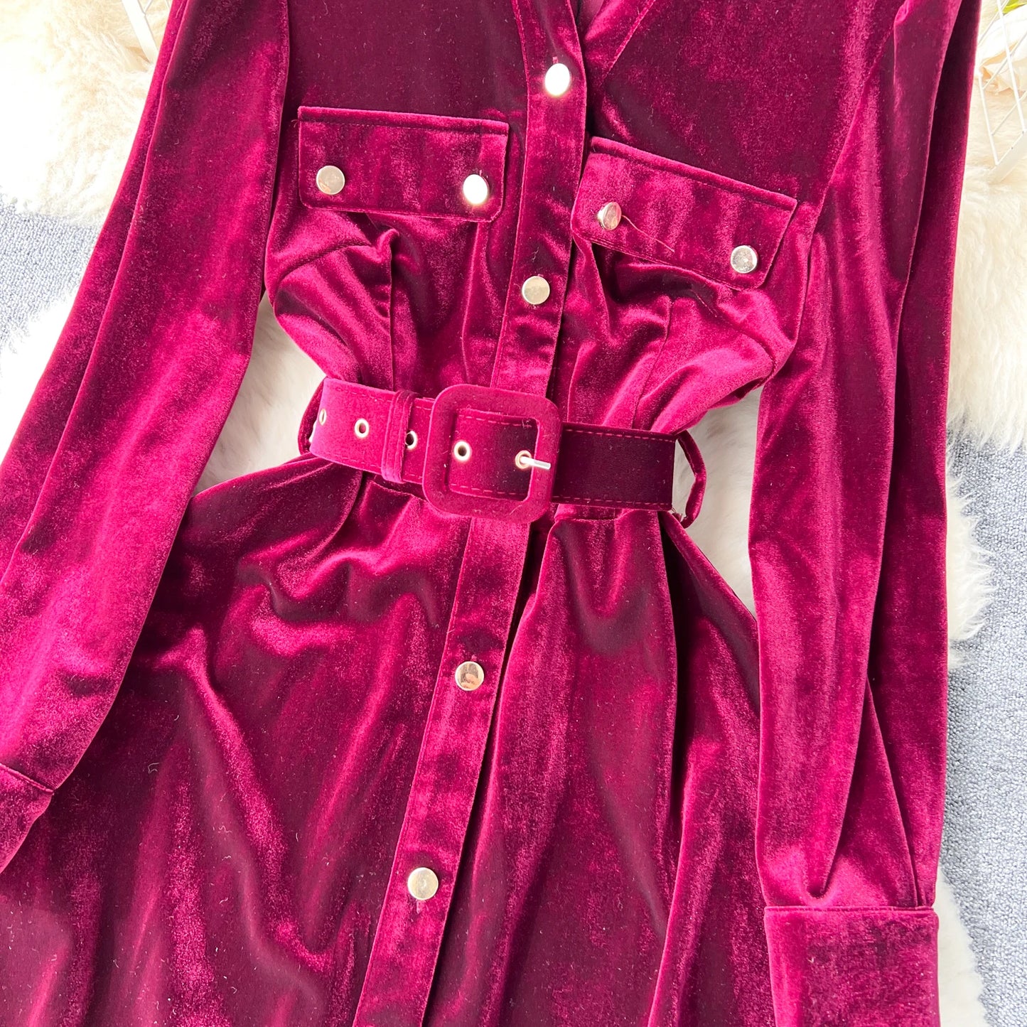 Kate Middleton's Velvet Dress