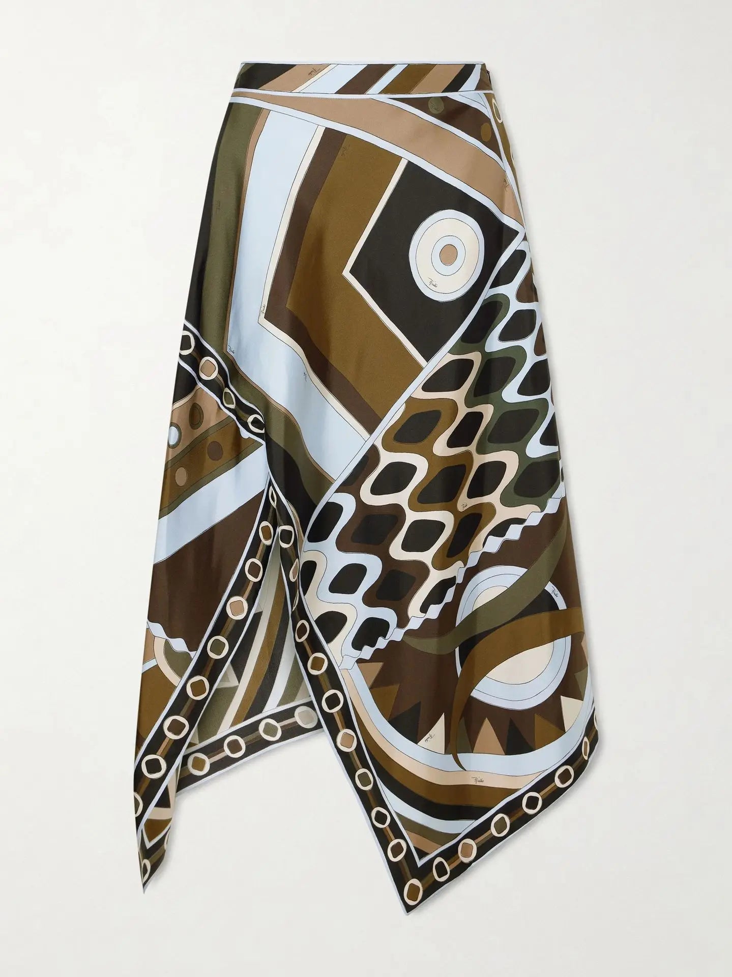 Brown Green Pucci Vibes