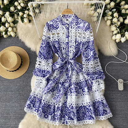 French Vintage cut out lace