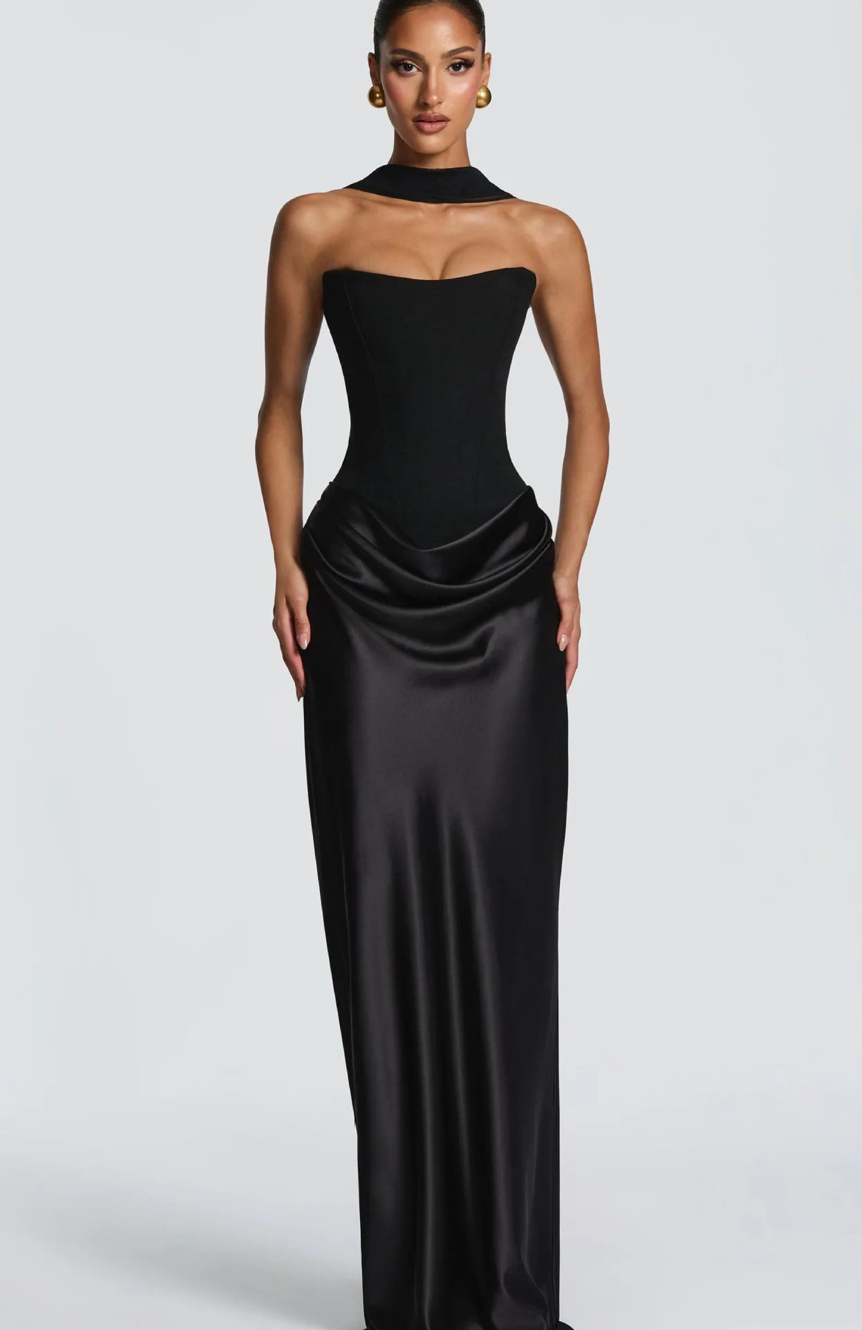 Avrilyaan Satin Pleated Strapless Sleeveless Sexy Dress Women Elegant 2026 Party Dress Backless Maxi Long Summer Dress Vestidos - Shellss