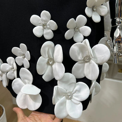 Flower Mini Dress