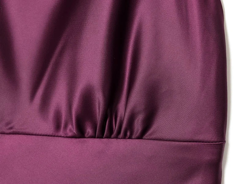 Satin Halter Mini Zara Vibes