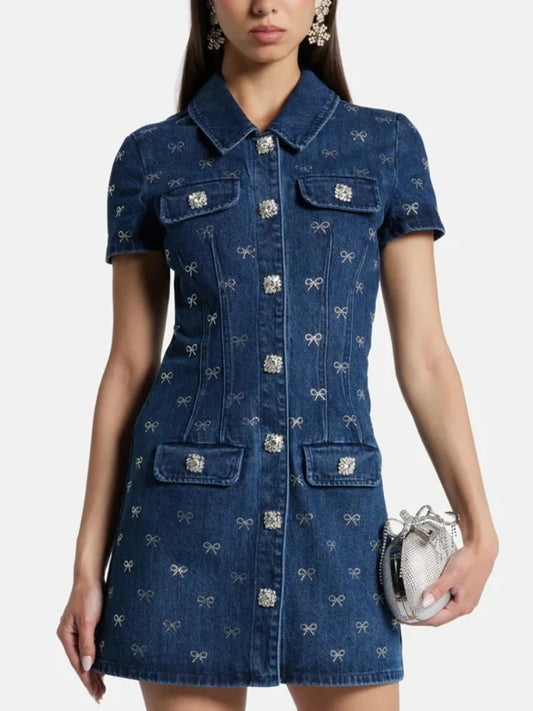 Luxury Denim Dress