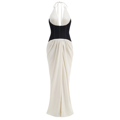 1 Celebrity style Contrast Dress