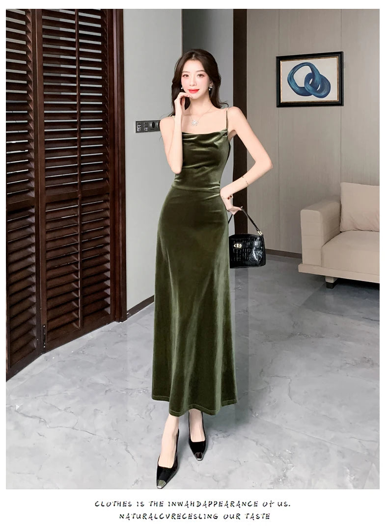 Bodycon Sling Long Dress