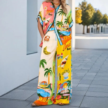 2 Piece Pant set - Top brand celebrity Co ord