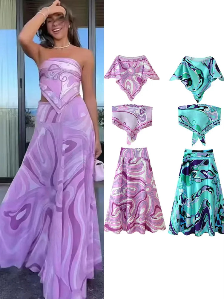 Pucci Bohemian Set Vintage Irregular