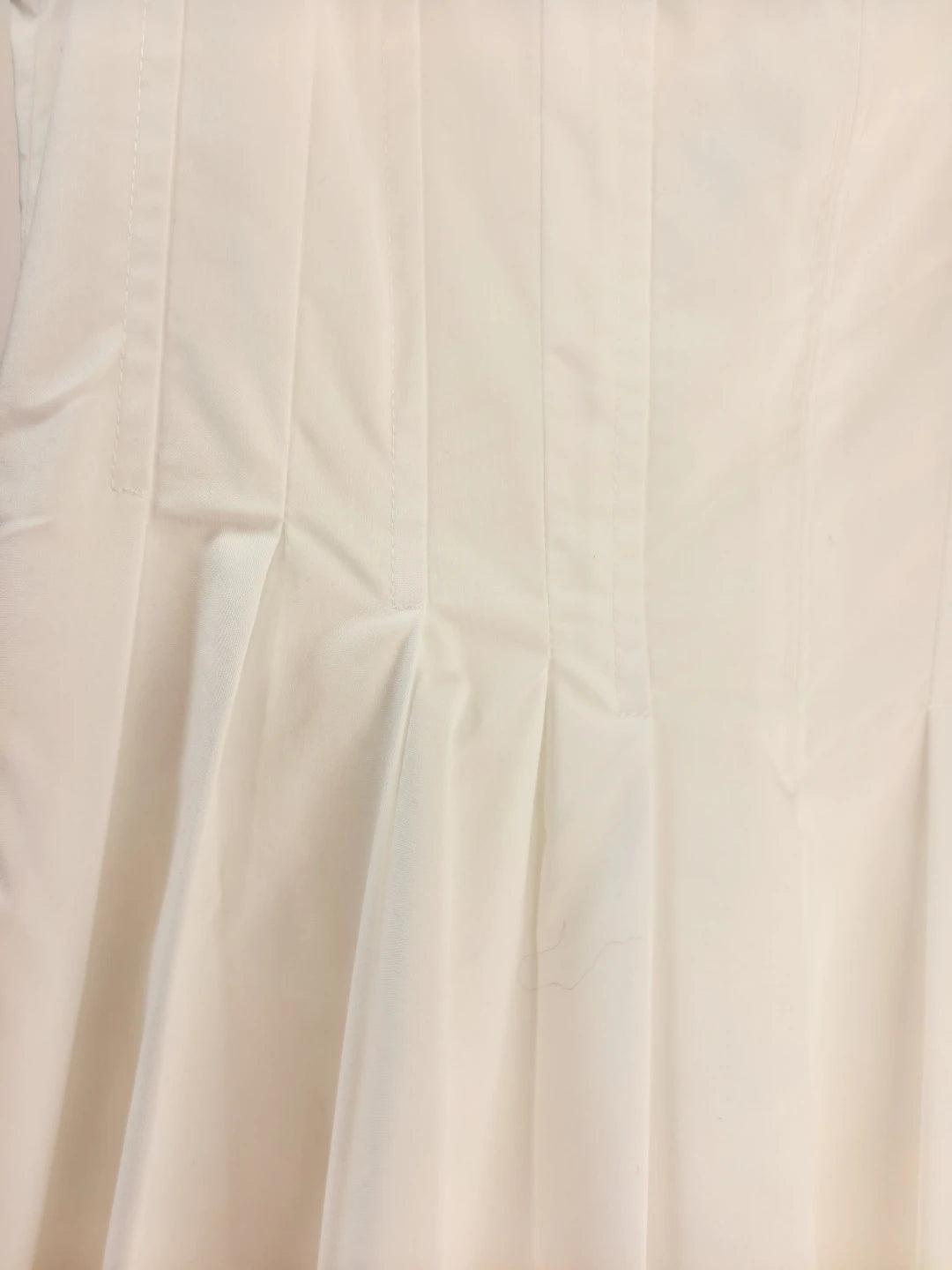 Ele High Waist White Dr JS Beautiful Beach Vaion Gown with Soft Light Filter Built-in Cotton Blend Svel X Ver... - Shellss