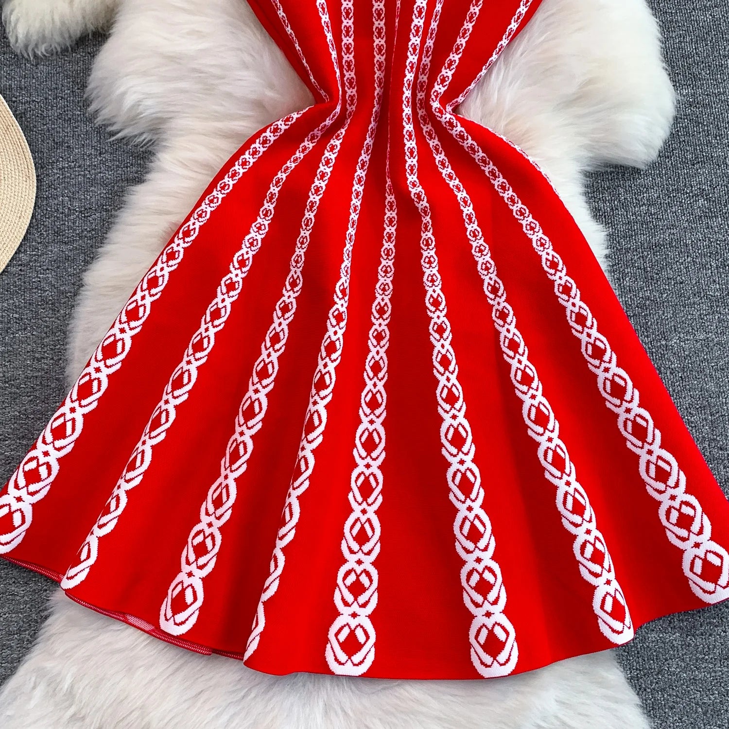Maje Sandro Knit Pocket Dress