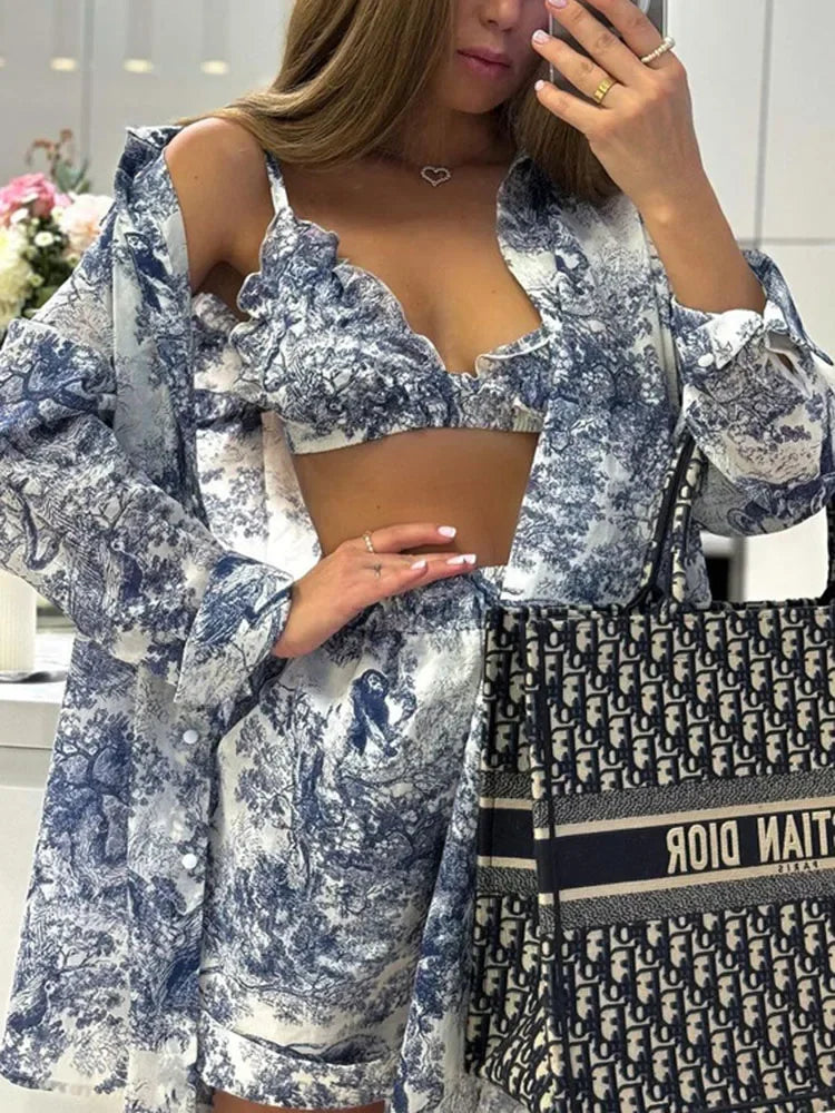 3 pieces print set