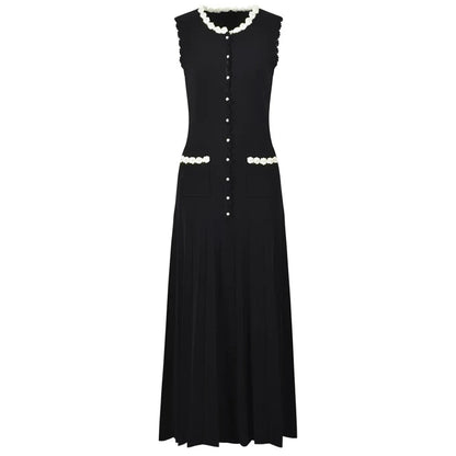 Sandro Knitted Black dress