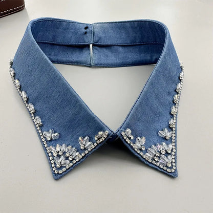 Embellished shirt collar- The royals collection
