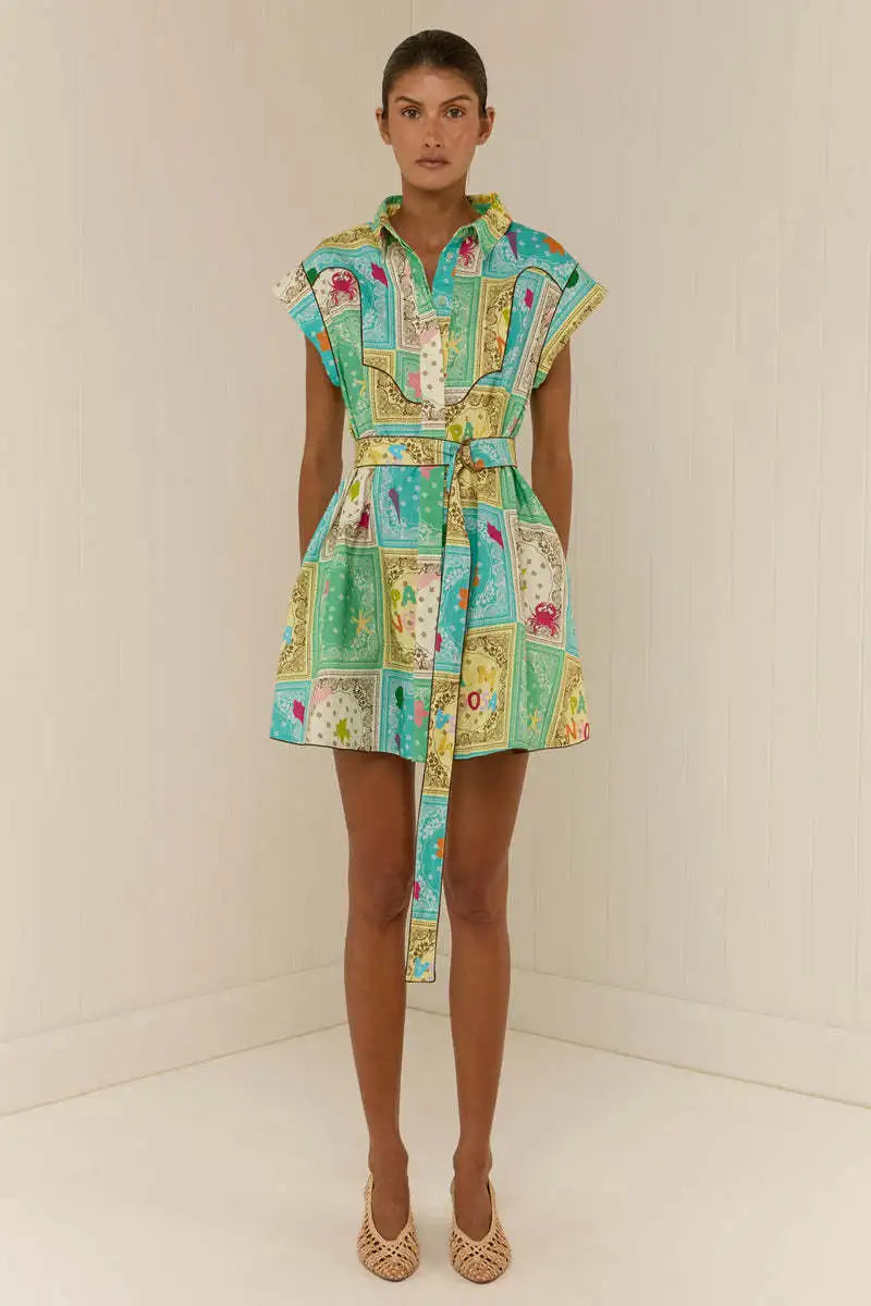 Green Boho Classy Alemais Sundress