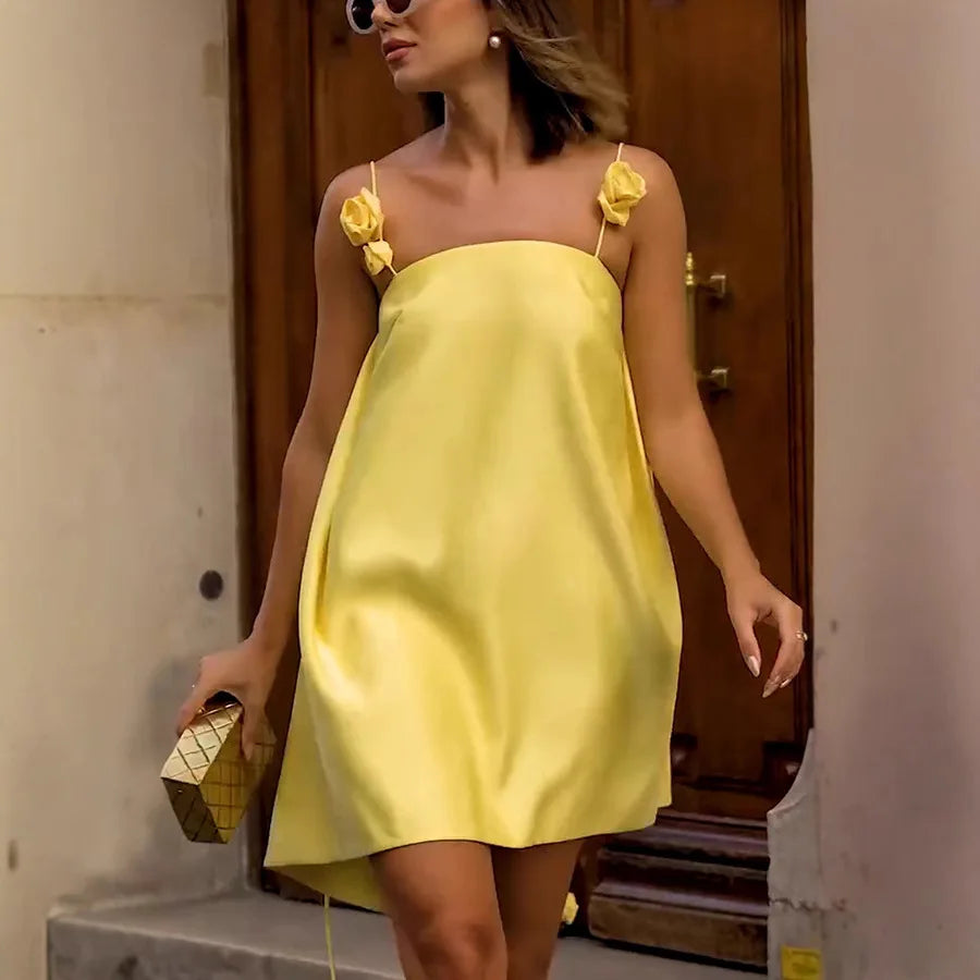 1 yellow Vibes summer dress