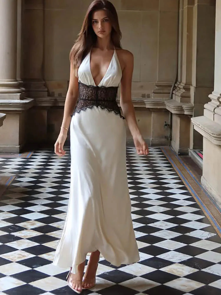 Polka dots with lace waist clio - Shellss