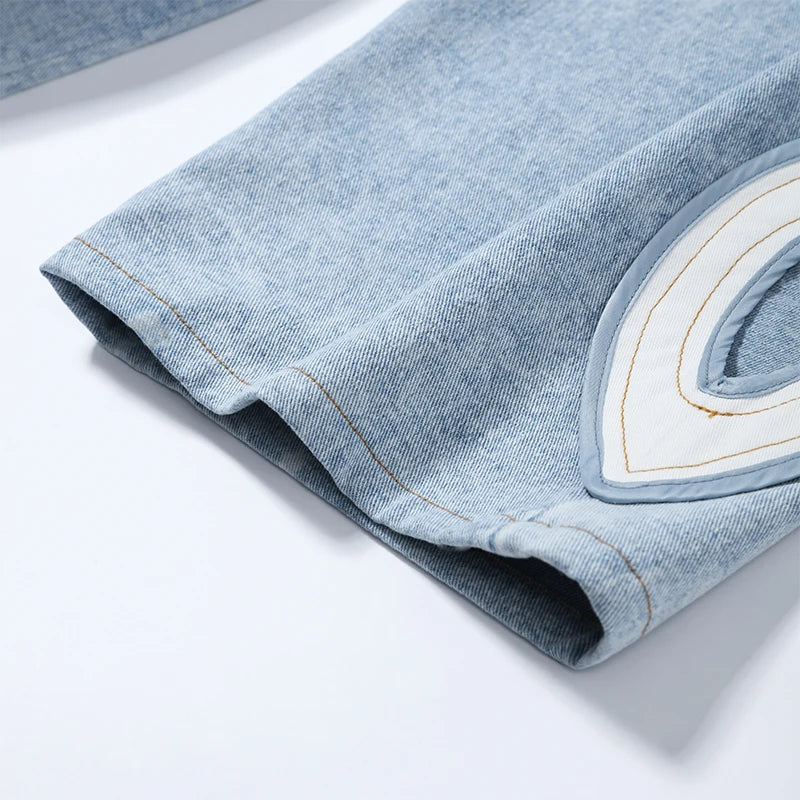 Fashion Side Hollow Out Jeans Women's High Waist Straight Leg Denim Pants 2026 Summer New Lady Trendy Casual Streetwear