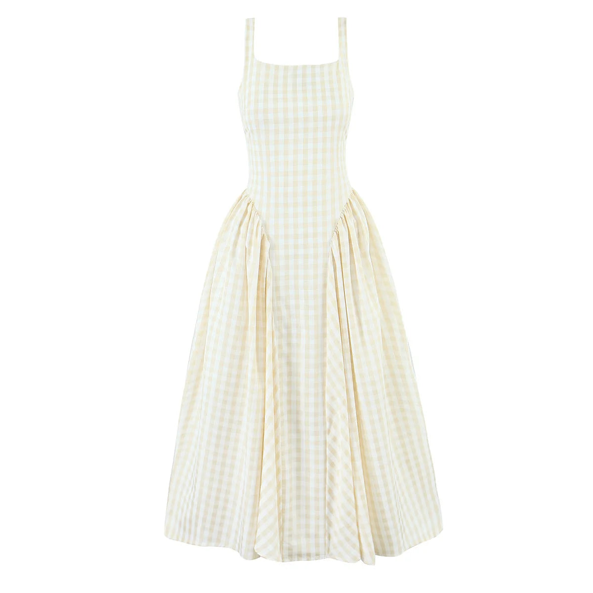 Elegant Laced Pleated Midi Dress