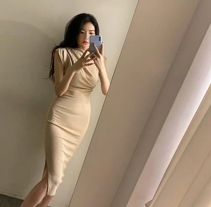 Summer New Short Sleeve Women Folds Casual Charm