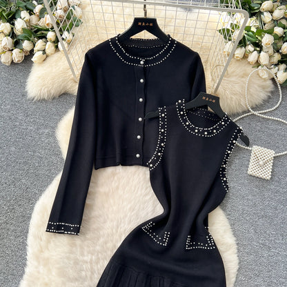 Vintage Knitted Two Piece Sets