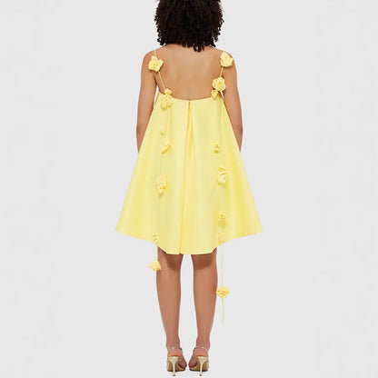 1 yellow Vibes summer dress