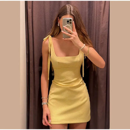 1 Starfish Sequins embroidered Mini Dresses