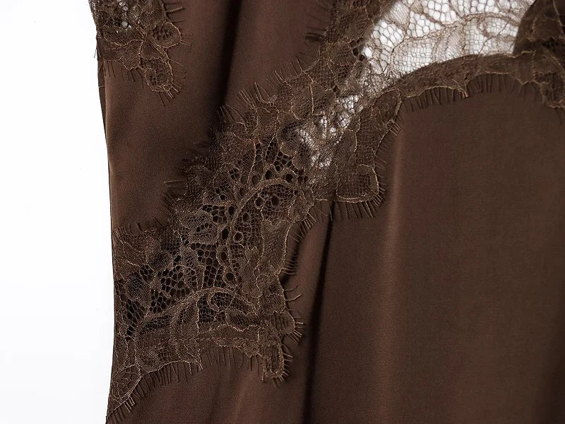 Zara Vibes Satin Lace