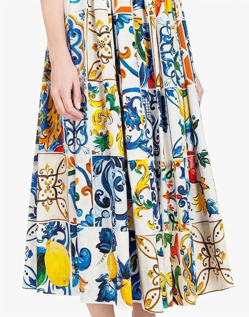 Colorful summer Midi