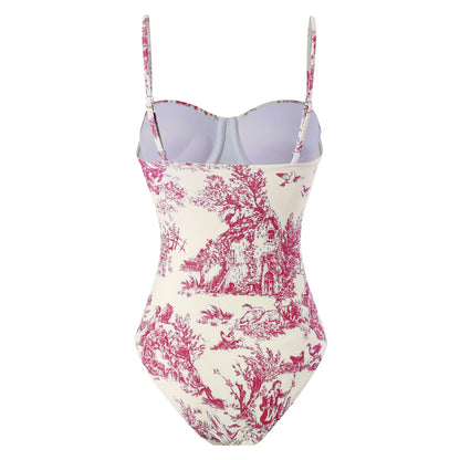 1 Dior Print Bikini Set