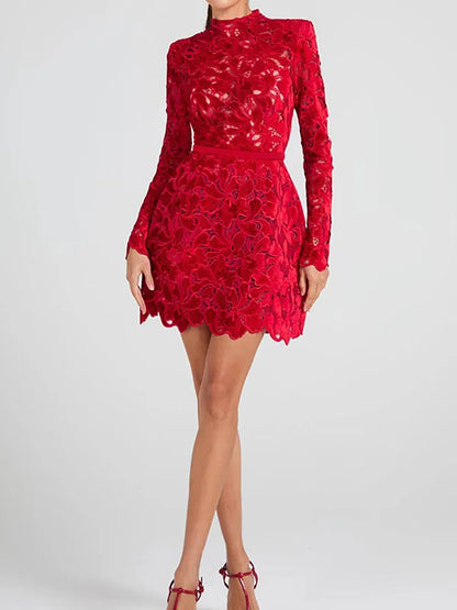 Nadine merabi Lace Mini Dress