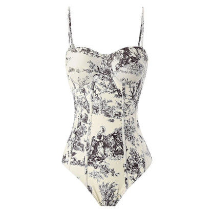 1 Dior Print Bikini Set