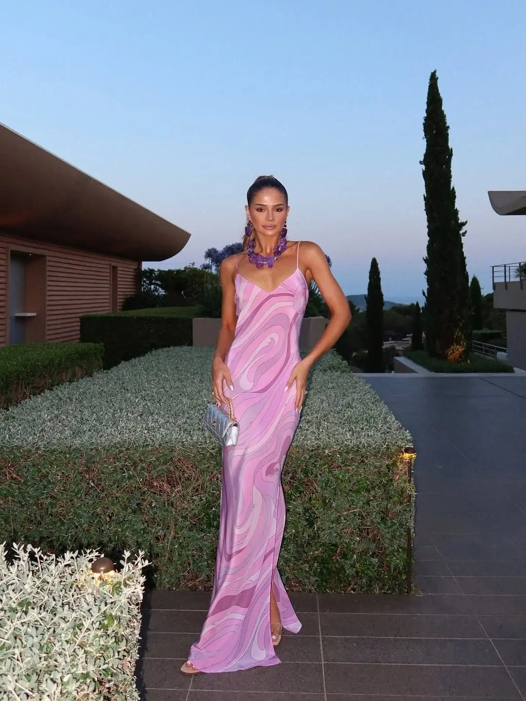 Pucci vibes long dress