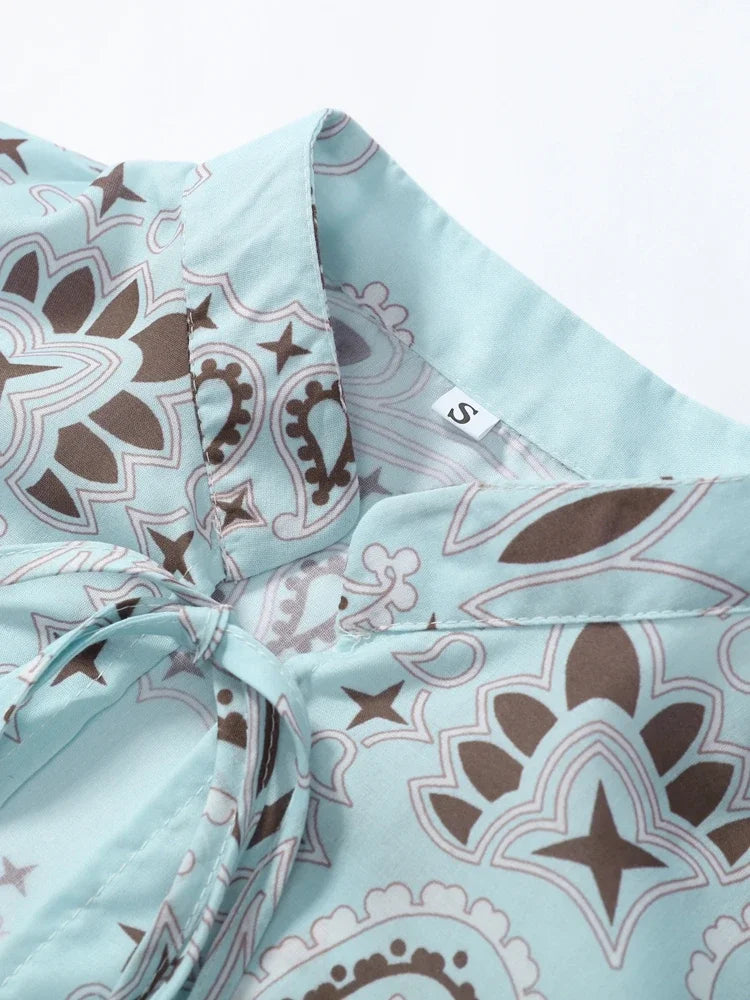 Icy blue Print set