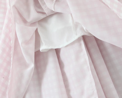 Elegant Laced Pleated Midi Dress