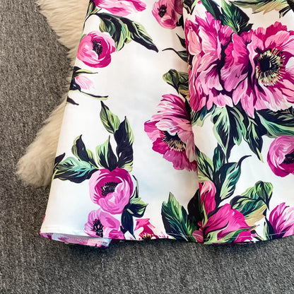Retro Floral Elegant