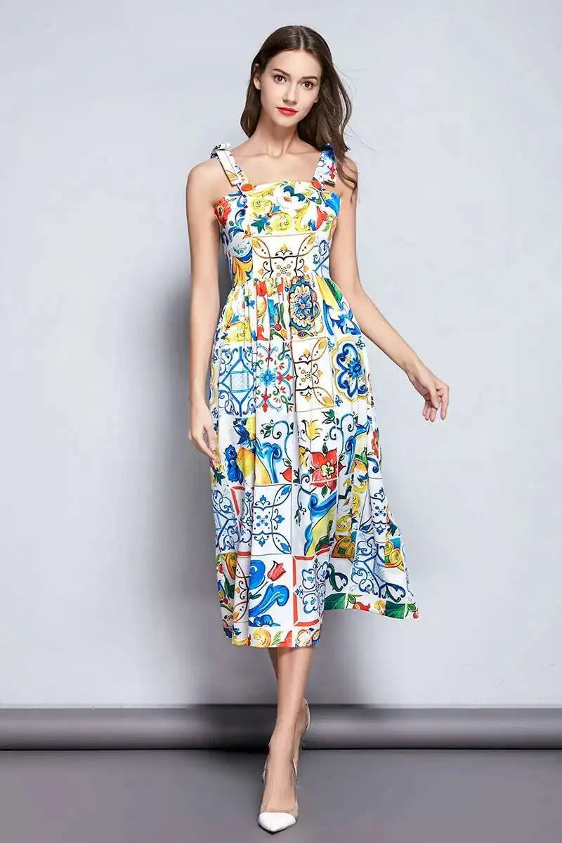 Colorful summer Midi